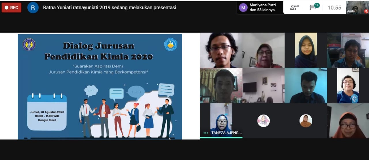 Dialog Jurusan Pendidikan Kimia Program Studi Kimia Uny